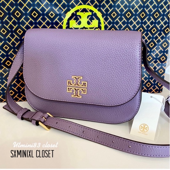 Tory Burch Handbags - 🚫SOLD🚫🏅NEW🏅TORY BURCH  Britten small saddle bag /crossbody bag/shoulder bag